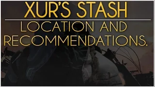 Destiny Xur Location and Inventory March 25, 2016. Exotic Armor Recommendations.