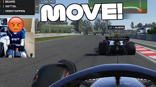 I get legitimately angry on F1 22...