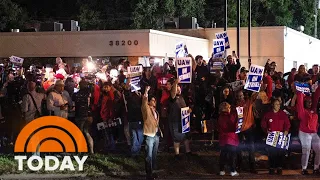 UAW members officially strike against Big Three automakers