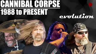 The EVOLUTION of CANNIBAL CORPSE (1988 to present)