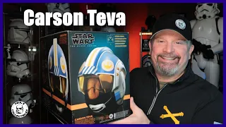 Star Wars Black Series Carson Teva X-Wing Pilot Helmet Review