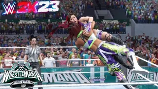 WWE2K23 Prediction-Wrestlemania 40-WWE Women’s Title-Iyo Sky vs Bayley