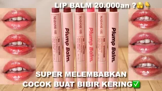 MADAME GIE PLUMP BALM REVIEW & SWATCHES | SUPER MELEMBABKAN BIBIR TAPI KURANFG AWET? |Maria Soelisty