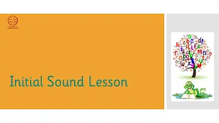 Initial Speed Sound Lesson l