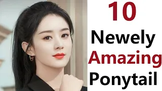 10 Super easy & beautiful ponytail - amazing pony | hairstyle for girls