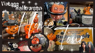 COZY 🖤🧡VINTAGE HALLOWEEN 🎃HOME TOUR 2022 - MUST SEE!!!