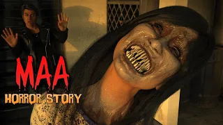 MAA Part 1 2 3 4 5 (Complete Horror Story) | Animated Horror Stories Hindi Urdu