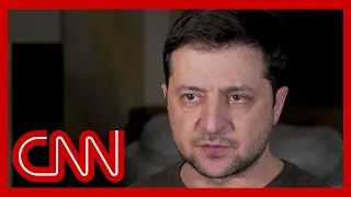 CNN interviews Ukrainian President in his bunker