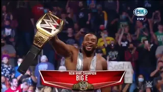 Big E canjea el maletin y es el nuevo Campeón de WWE - WWE Raw 13/09/2021 (En Español)