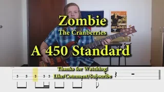 Zombie - The Cranberries (Bass Cover with Tabs)
