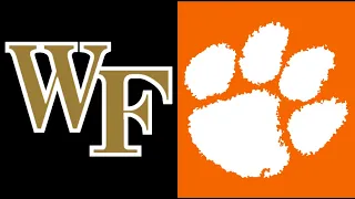 2019 College Football:  Wake Forest vs. (#3) Clemson (Full Game)