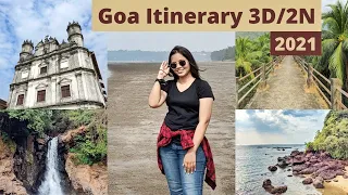 Goa Itinerary 3Days 2 Nights | Goa Tour Plan & Goa Tour Budget | Places to Visit in Goa
