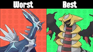 The BEST & WORST Legendary Pokemon of All Time (According to Fans)