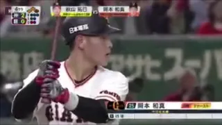【巨人】岡本和真2018年1〜6号本塁打
