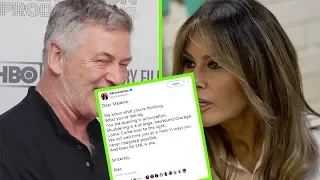 Alec Baldwin took to Twitter to extend an invitation to Melania Trump appear on Saturday Night Live