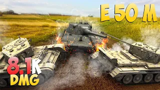 E 50 M - 4 Kills 8.1K DMG - Amazing! - World Of Tanks