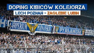 Zwycięski powrót! LECH - Zagłębie: doping Kibiców Kolejorza (10.02.2024)