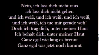 Unter meiner Haut Lyrics - Gestört aber Geil