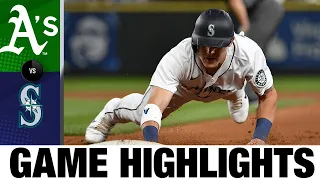 A's vs. Mariners Game Highlights (7/24/21) | MLB Highlights