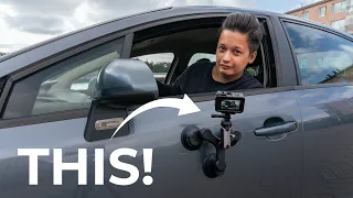 How to Film a Cinematic Car Video by Yourself | DJI Osmo Action 4