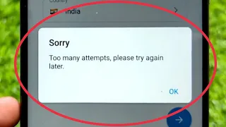 Telegram Fix Too many attempts, please try again later During Verification