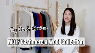 MOTF Try On | MOTF Cashmere & Wool Collection FW23 | Chris Han