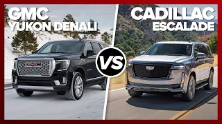 2021 Cadillac Escalade vs 2021 GMC Yukon Denali: Comparison