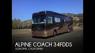 [SOLD] Used 2008 Alpine Coach 34FDDS in Sonoma, California