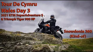 Tour de Cymru | Wales Motorcycle Trip Day 3 | Snowdonia 360 (sort-of) | 2021 KTM Super Adventure S