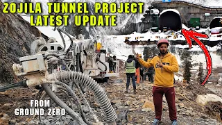 Asia's Longest Tunnel - Zojila Tunnel Latest Update - From Ground Zero