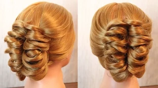 Причёска вечерняя | Авторские причёски | Лена Роговая | Hairstyles by REM | Copyright © #hairstyles