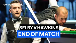 Hawkins Produces Excellent Performance To Beat Selby & Reach European Final! | Eurosport Snooker
