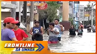 Mga residente sa Hagonoy, pahirapan sa pagbiyahe dahil sa mataas na baha | Frontline Sa Umaga