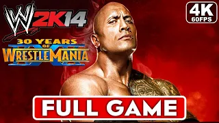 WWE 2K14 30 Years Of Wrestlemania Gameplay Walkthrough FULL GAME [4K 60FPS PS3]