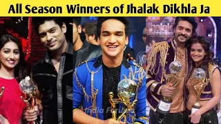 All Season Winners Of Jhalak Dikhla Ja 1 to 10 - Faisal Khan, Sidharth Shukla | Jhalak Dikhla Ja 10