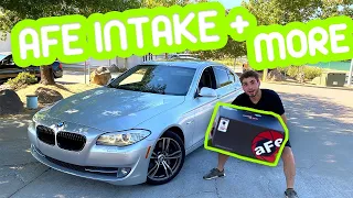 THE F10 535i GETS A 32+HP AFE INTAKE! (PLUS MORE)