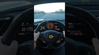 Ferrari 488 PISTA insane acceleration!