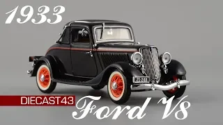 Ford 1933 V8 Model 40 Coupe || Classic Carlectables || Обзор масштабной модели 1:43