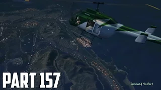 Grand Theft Auto V - 100% Walkthrough Part 157 [PS4] – Parachute Jump: Dammed If You Don’t