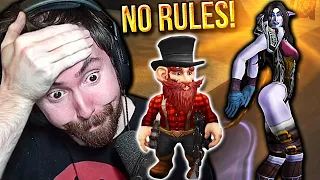 EU Gets WEIRD! Asmongold NO RULES Transmog Competition - ALLIANCE