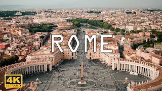 Rome, Italy 🇮🇹 | 4K Drone Footage