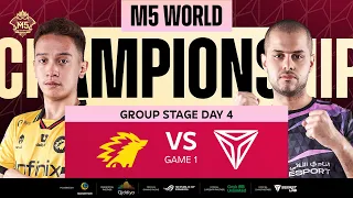 ENG M5 Group Stage Day 4  ONIC vs TE  Game 1