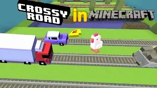 Crossy Road in Minecraft - How to make a minigame: Crossy Road