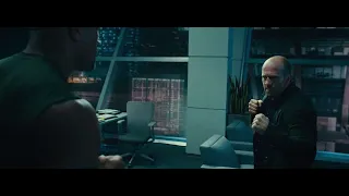 Fast and Furious 7 Hobbs And Shaw Fight Scene