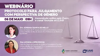 Webinário | Protocolo para Julgamento com Perspectiva de Gênero (06/05/2022 - 09h)