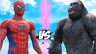 SPIDERMAN VS KING KONG - EPIC BATTLE