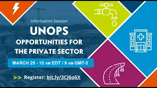 UNOPS webinar