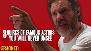 8 Quirks Of Famous Actors You Will Never Unsee  - The Spit Take