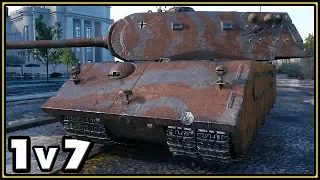 VK 168.01 (P) - 12 Kills - 1 vs 7 - World of Tanks Gameplay