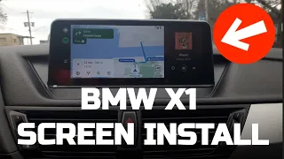 10" ANDROID SCREEN INSTALL [ BMW X1]